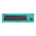 Logitech | MK235 | Keyboard and Mouse Set | Wireless | Mouse included | Batteries included | US | Bl