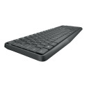 Logitech | MK235 | Keyboard and Mouse Set | Wireless | Mouse included | Batteries included | US | Bl