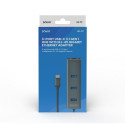 4-Port USB-C Hub Savio AK-57 Ethernet (RJ-45) Hall