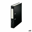 Lever Arch File Esselte Black A4 (10 Units) Lever Arch File Esselte Black A4 (10 Units)
