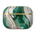 Airpods laadimiskarbiümbris Ideal of Sweden (1/2 gen), Golden Jade Marble