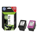 HP 62 tindikassettide komplekt 2-pack standardmaht (must ja värvikassett)