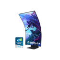 Samsung G97NC arvutimonitor 139,7 cm (55") 3840 x 2160 pikslit 4K Ultra HD LED must