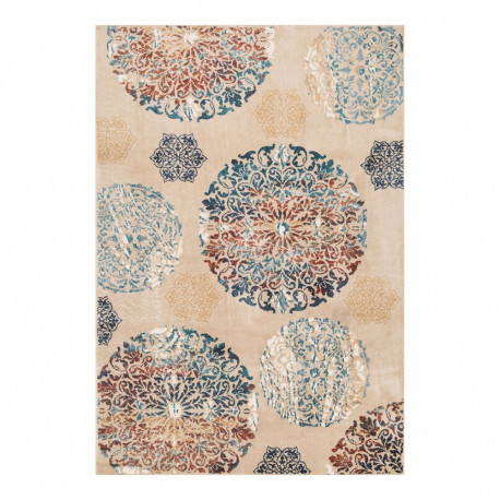 Carpet ZOE-4, 100x150cm, golden/beige