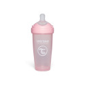 Twistshake Pro Double Anti-Colic Feeding Bottle 330ml Pastel Pink 79040
