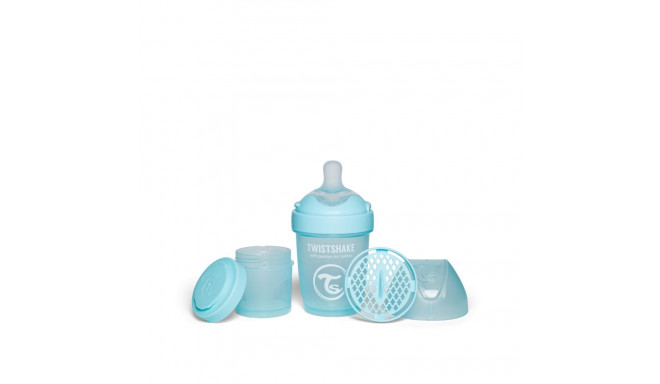 Twistshake Pro Double Anti-Colic Feeding Bottle 180ml Pastel Blue 79009