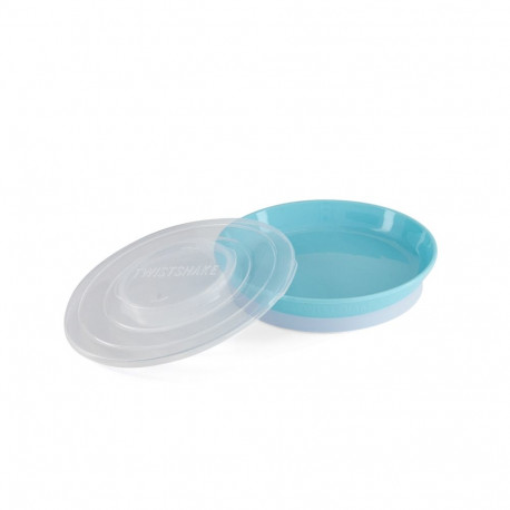 Twistshake Plate 6+m Pastel Blue 78160