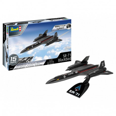 Model plastikust SR-71 Blackbird easy-click 1/110