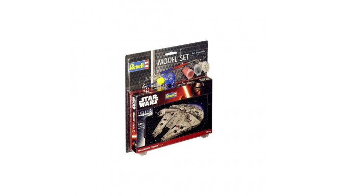 Model plastikust millenium falcon