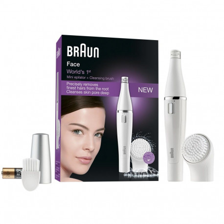 BRAUN epilators sejas apmatojumam un birstītes uzgalis SE 810