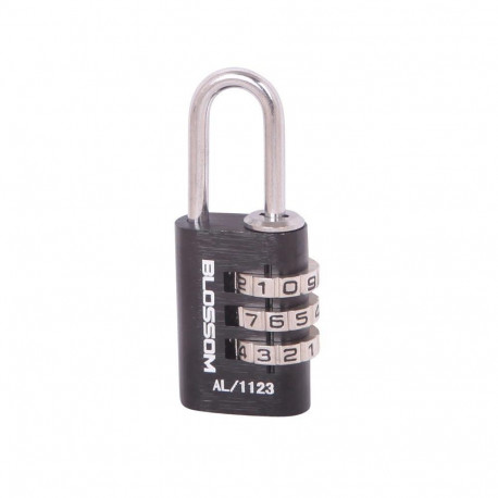 BADLOCK HANG CODE ALUM AL11 20X3 BLACK