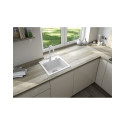 NEMEZJA SINK MIXER WITH U SPOUT WHT