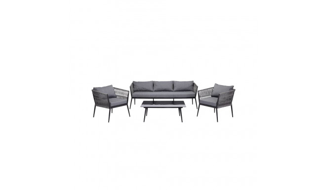 OUTD FURNIT SET 2 CHAIR 1 TABLE 3 SEATER