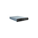 Inter-Tech 2U-2129N Rack Black, Silver