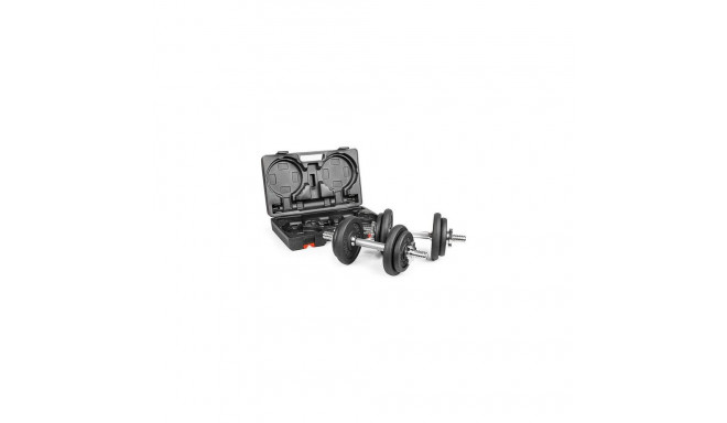 Gymstick 61070-20 dumbbell Adjustable dumbbell 20 kg 2 pc(s)