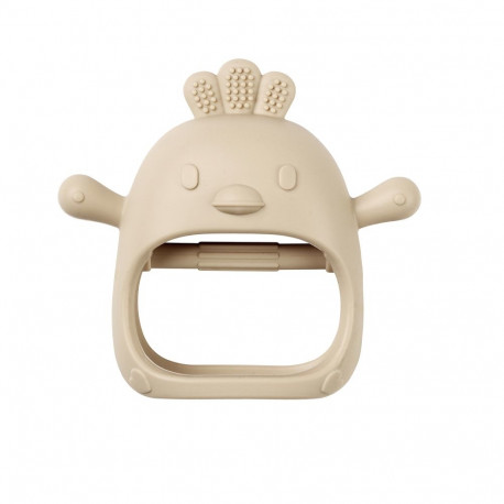 NATTOU Silicone Teether beige