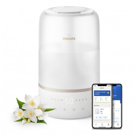 PHILIPS Humidifier Series 1000 Up to 41 m2 3 settings white