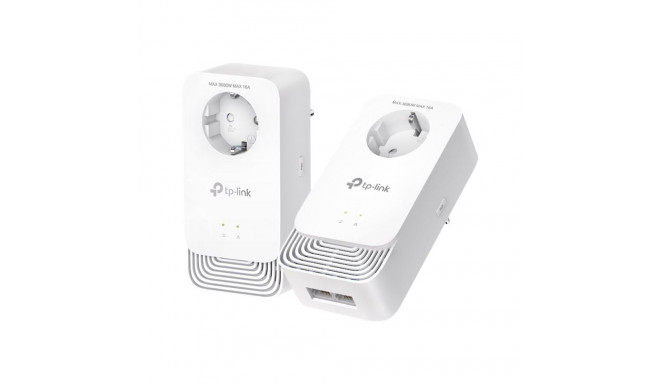 TP-LINK G.hn2400 Passthrough Powerline Kit | PG2400P KIT | 1428 Mbit/s