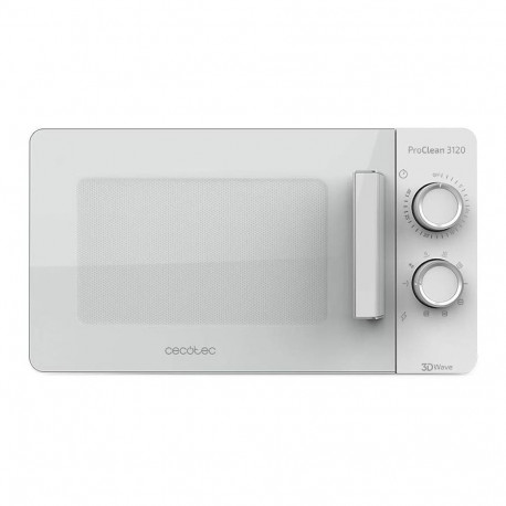 Cecotec ProClean 3120 vabaltseisev mikrolaineahi 20 l 700 W grill valge