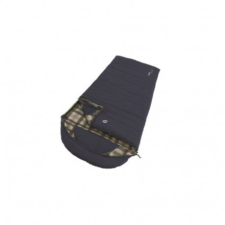 Outwell Camper Lux "L" Sleeping Bag 235 x 90 cm 2 way open - auto lock, L-shape Deep Blue