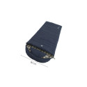 Outwell  Camper Lux  "L" Sleeping Bag  235 x 90 cm 2 way open - auto lock, L-shape Deep Blue