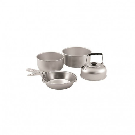 Easy Camp Adventure Cook Set M Silver Aluminium