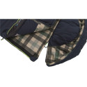 Outwell  Camper Lux  "L" Sleeping Bag  235 x 90 cm 2 way open - auto lock, L-shape Deep Blue