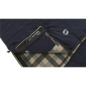 Outwell  Camper Lux  "L" Sleeping Bag  235 x 90 cm 2 way open - auto lock, L-shape Deep Blue
