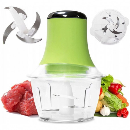 Verk electric shredder, green, 300 W