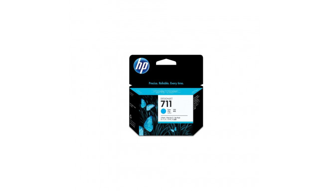 HP 711 3-pack (CZ134A) tindikassett, tsüaan