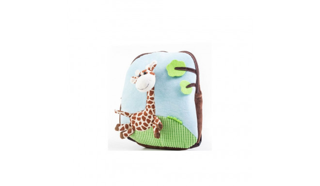 Children's backpack with plush giraffe Toy G21, 60026093