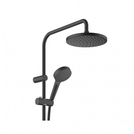 Hansgrohe Vernis Blend Showerpipe 200 1jet Reno EcoSmart, must matt dušikomplekt, 26099670