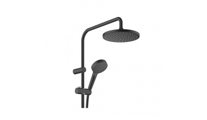 Hansgrohe Vernis Blend Showerpipe 200 1jet Reno EcoSmart, must matt dušikomplekt, 26099670