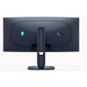 Monitor|DELL|AW3425DW|34"|Gaming/Curved/Smart/21 : 9|Swivel|Height adjustable|Tilt|Panel OLED|3440x1