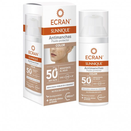 Ecran Sunnique pigmendilaikude vastane näokreem SPF50+ 50ml, tooniv