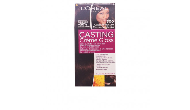 L'ORÉAL PARIS CASTING CREME GLOSS #300 - marrón forzado con cuerpo
