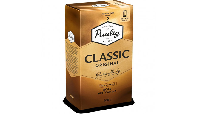 Ground coffee PAULIG Classic press jug 500g