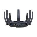 ASUS RT-AX89X AX6000 AiMesh juhtmevaba ruuter Ethernet kahe sagedusalaga (2.4 GHz / 5 GHz) must