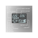 Qoltec 52282 katkematu toiteallikas UPS | 3kVA | 3000W | võimsustegur 1.0 | LCD | EPO | USB | on-lin