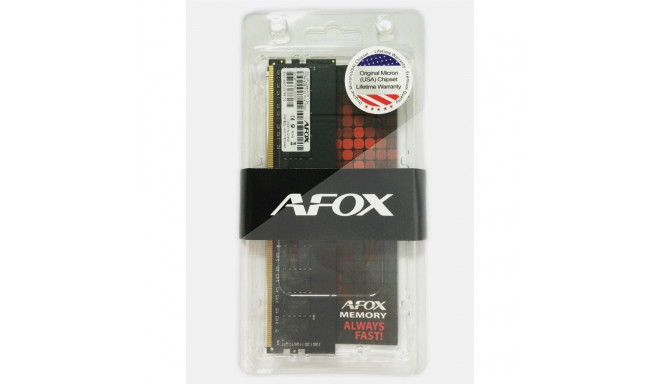 AFOX DDR4 16G 2666MHZ MICRON CHIP mälumoodul