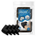 SIPO set of soft corner protection edge and corner guards 4 pcs black SBS-T11-F2E