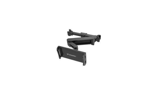 Wozinsky adjustable tablet or phone headrest holder Black