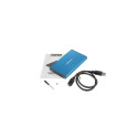 External Hard Drive - Natec Case 2.5" Blue USB 3.0