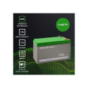 Battery - Qoltec 53030 AGM 12V 7Ah Max 105A Black