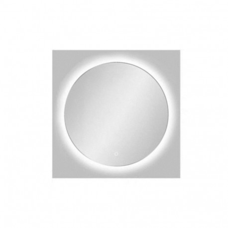 MIRROR WITH LIGHT VENTO NEPOLI 60X60 CM
