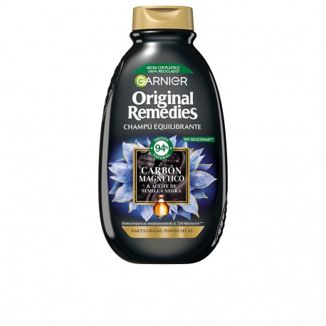 GARNIER ORIGINAL REMEDIES carbón magnético champú 400 ml
