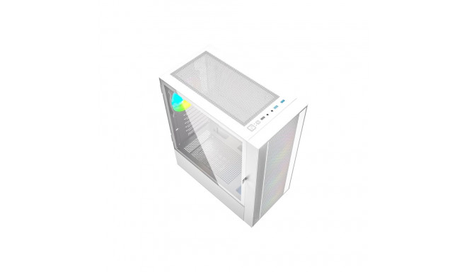 GEMBIRD arvutikorpus Fornax 4000 ATX - ARGB taustvalgustus valge