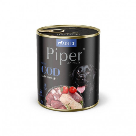 Dolina Noteci Piper with cod - Wet dog food 800 g