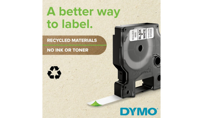 DYMO D1 Standard - Black on Blue - 9mm