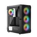 PC Case - Logic PORTOS ARGB Midi Tower Black